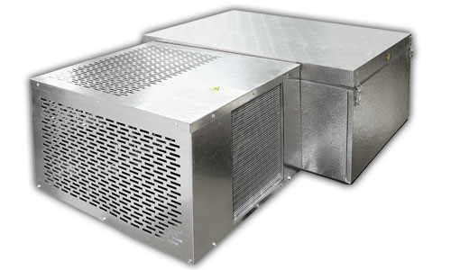 Self-contained refrigeration system.